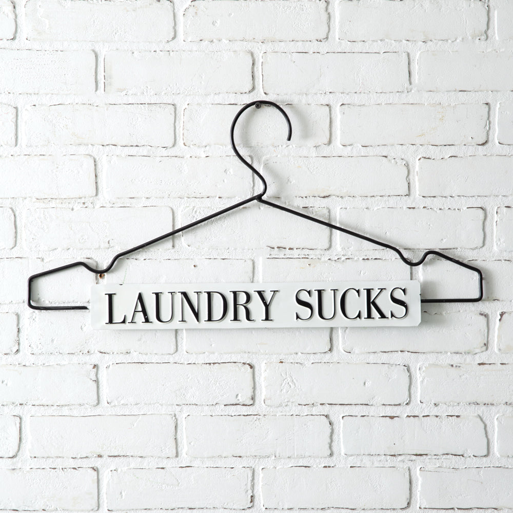Laundry Sucks Wall Decor - Bombay Mercantile