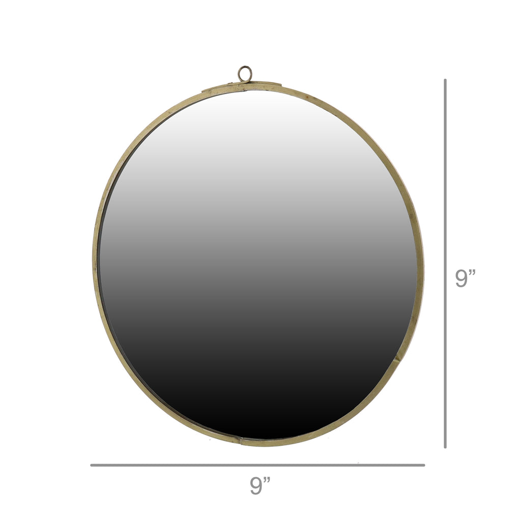 Monroe Round Mirror - Small - The Nifty Decor