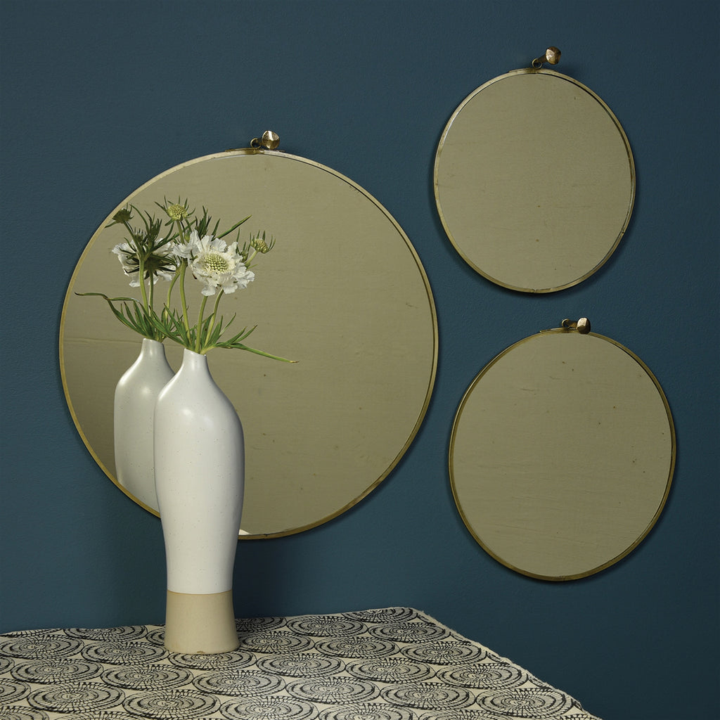 Monroe Round Mirror - Lrg - The Nifty Decor