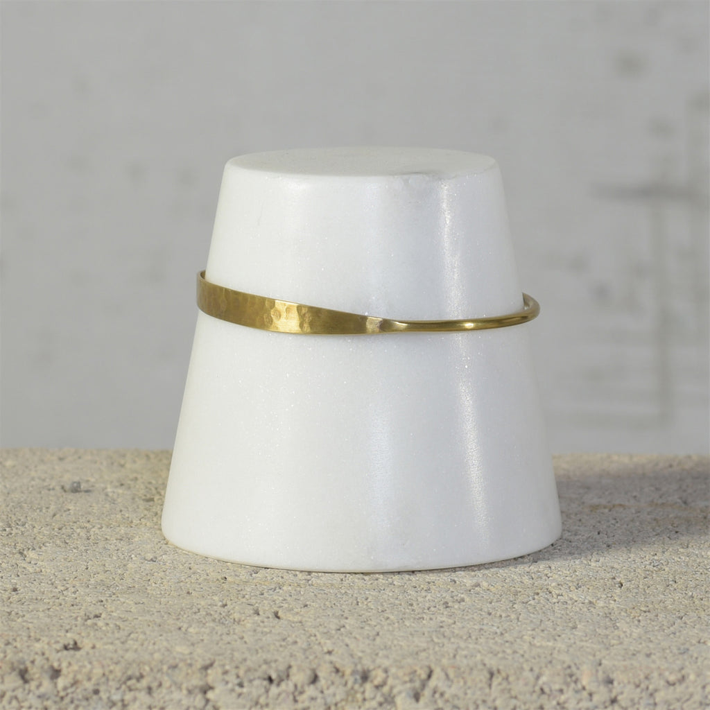 Marble Truncated Cone Bracelet Holder - Bombay Mercantile