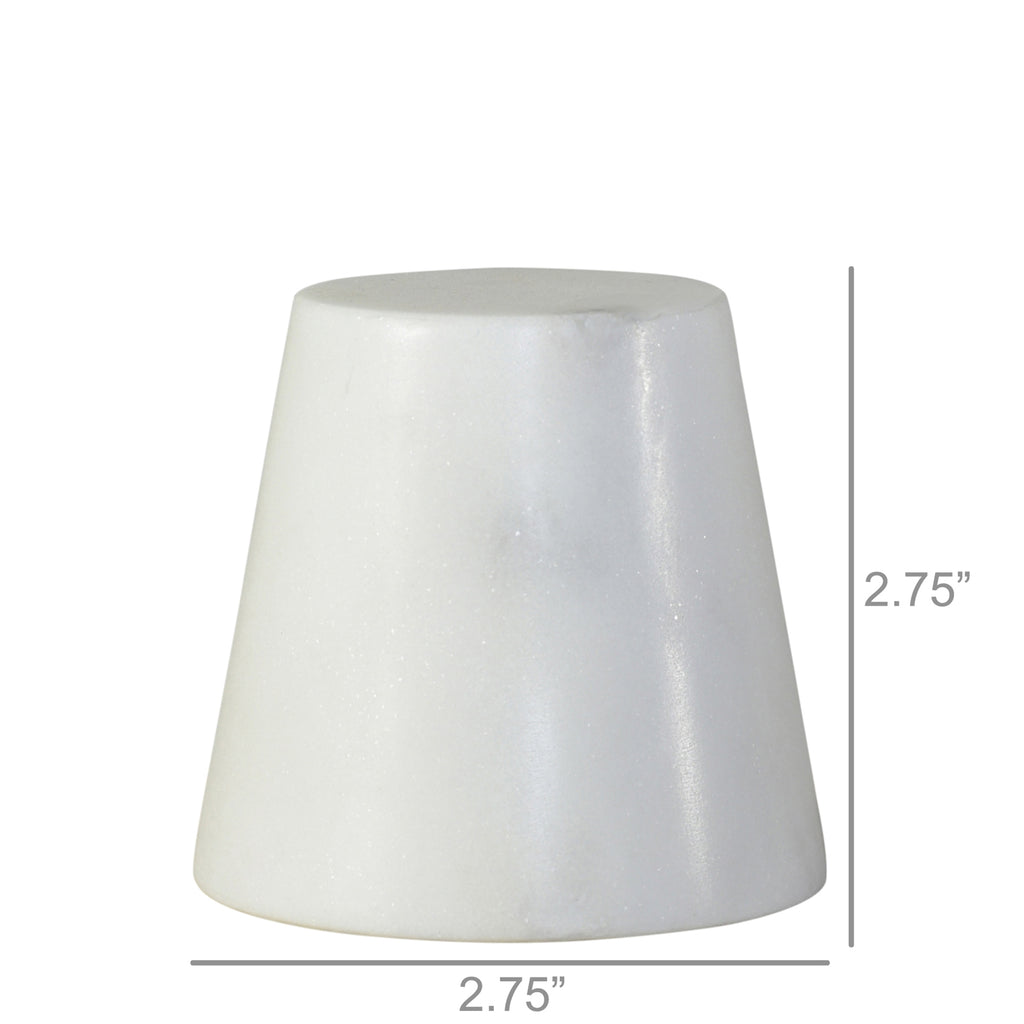 Marble Truncated Cone Bracelet Holder - Bombay Mercantile
