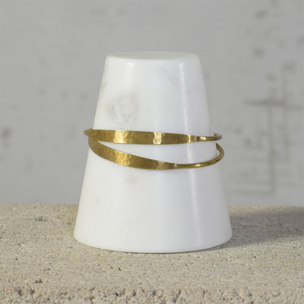 Marble Truncated Cone Bracelet Holder - Bombay Mercantile