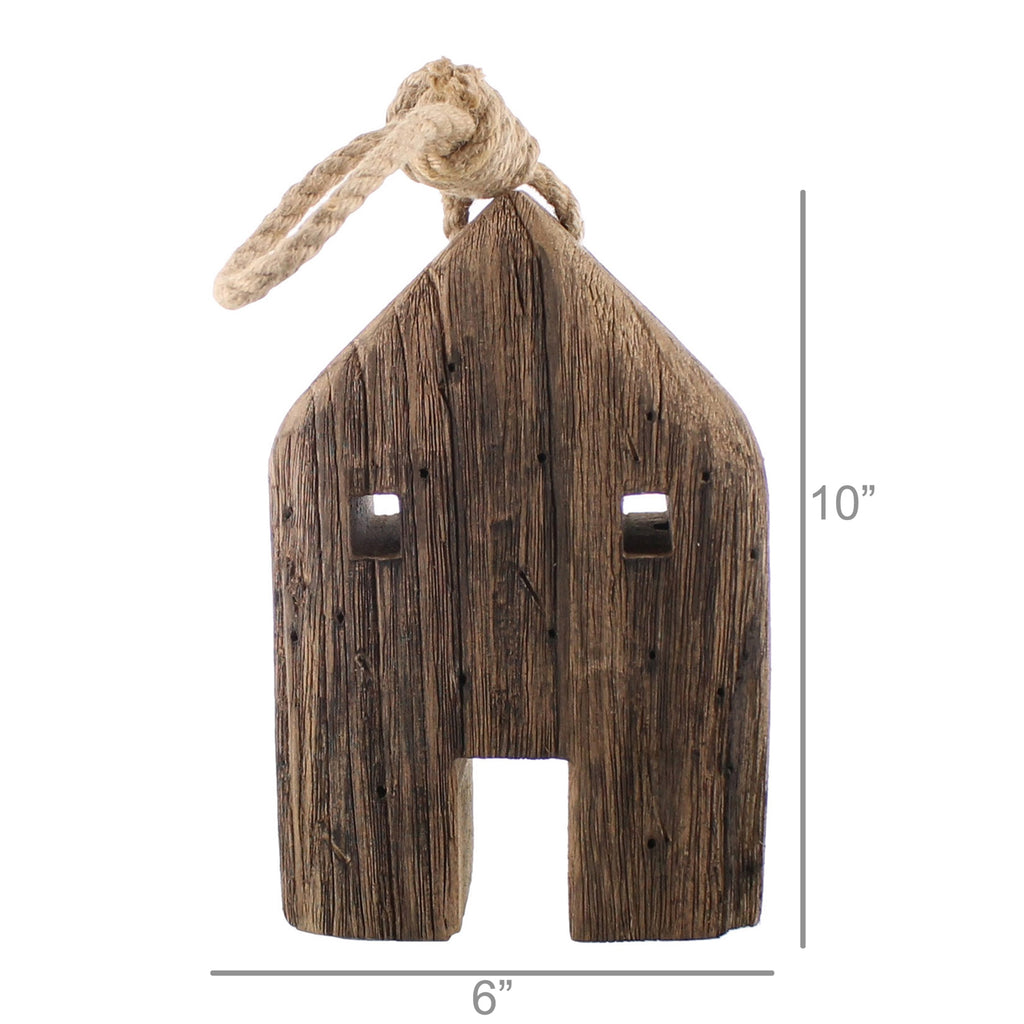 Kelso Wood House - Natural Wood - The Nifty Decor