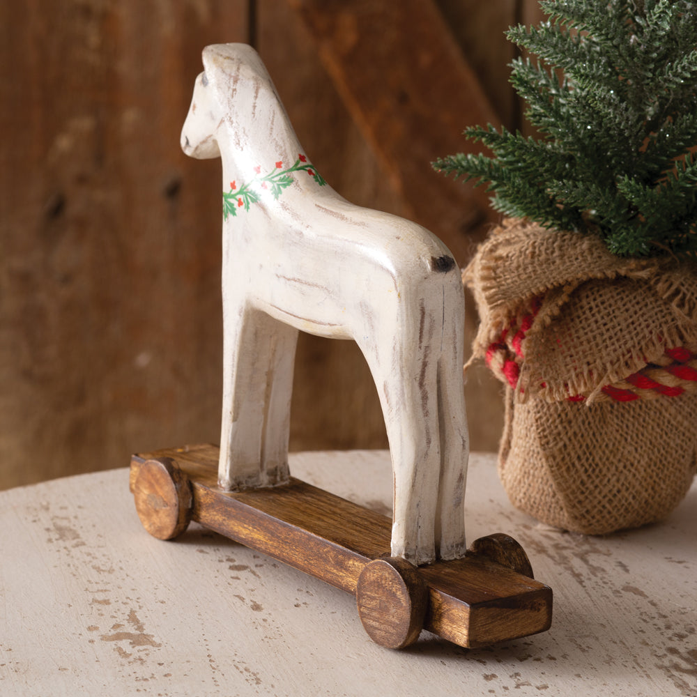 Decorative Toy Horse - Bombay Mercantile