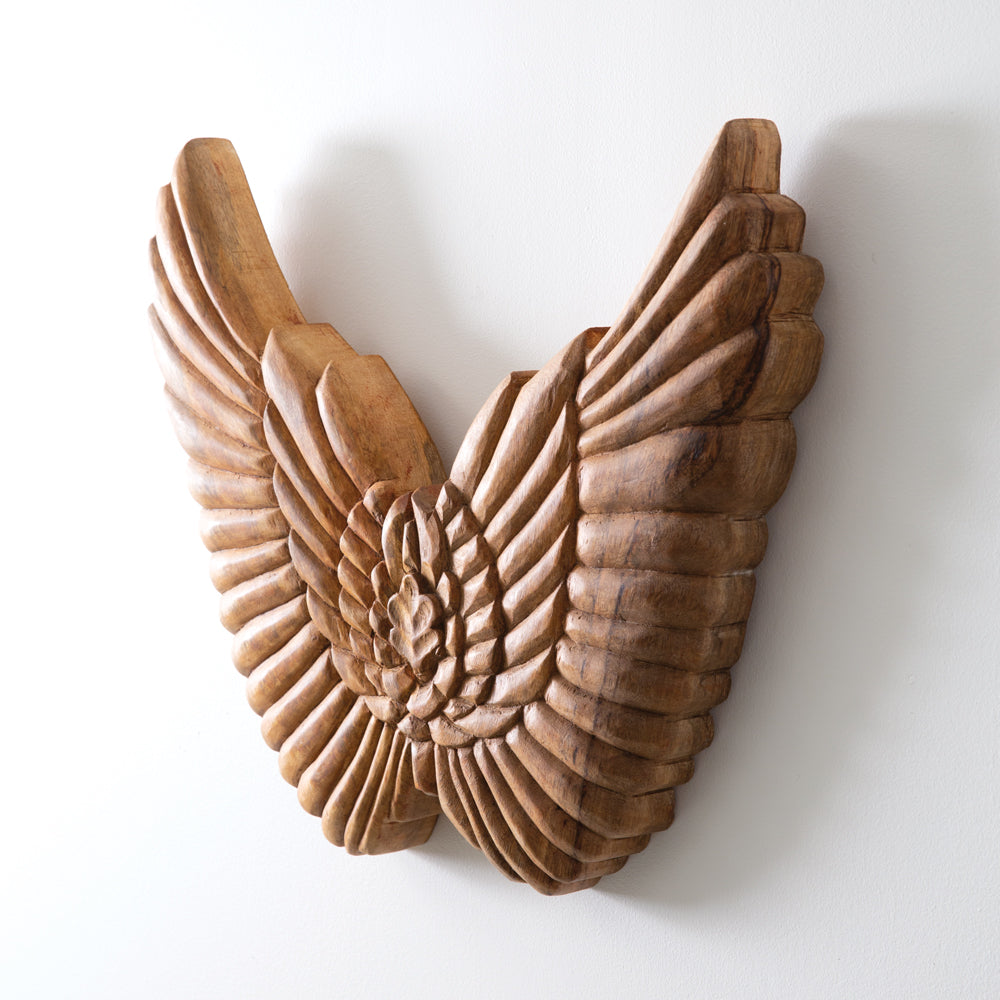 Reclaimed Angel Wings Wall Decor - Bombay Mercantile