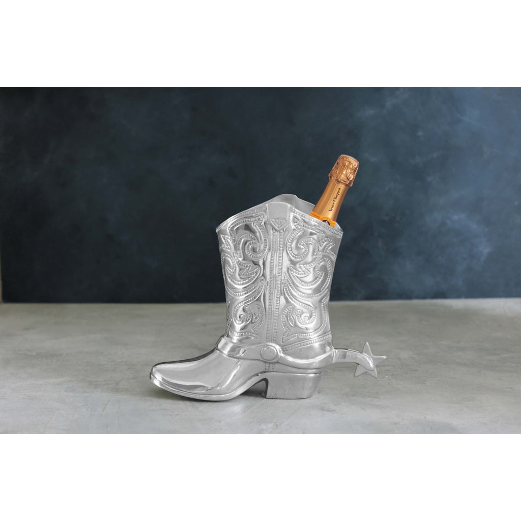 Cowboy Boot Wine Bucket - The Nifty Decor