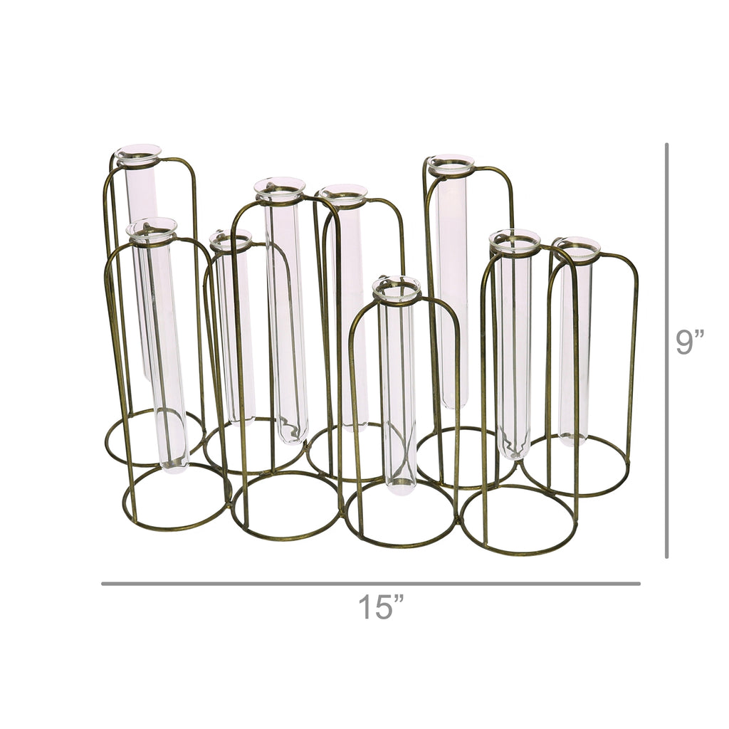 Archer Cluster Vase - 9 Tubes - The Nifty Decor