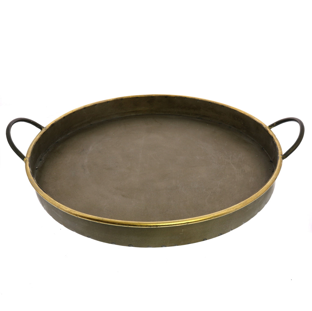 Archer Galvanized Trays- Set of 3 - The Nifty Decor