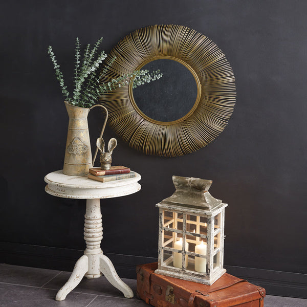 Golden Sunburst Mirror - Bombay Mercantile