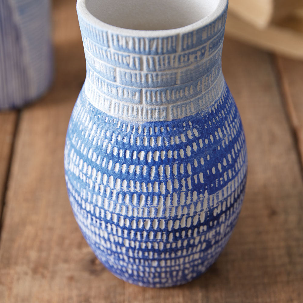 Blue Lagoon Bouquet Vase - Bombay Mercantile