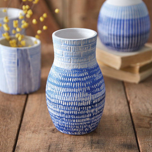 Blue Lagoon Bouquet Vase - Bombay Mercantile
