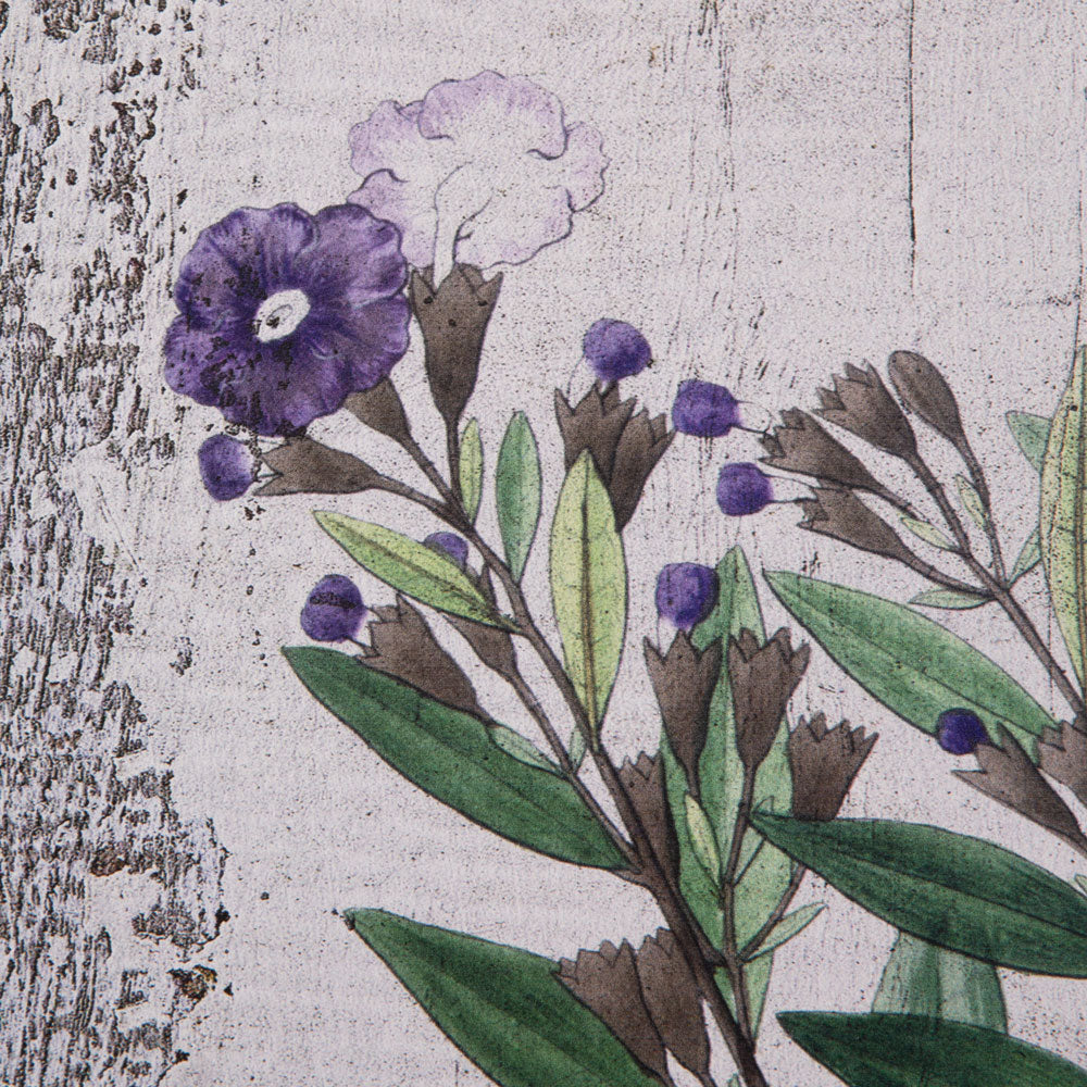 Botanical Wild Indigo Wall Decor - Bombay Mercantile