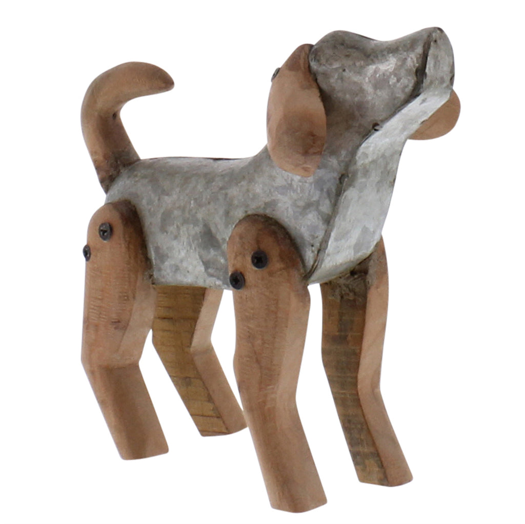 Dog Assemblage, Wood & Metal - The Nifty Decor