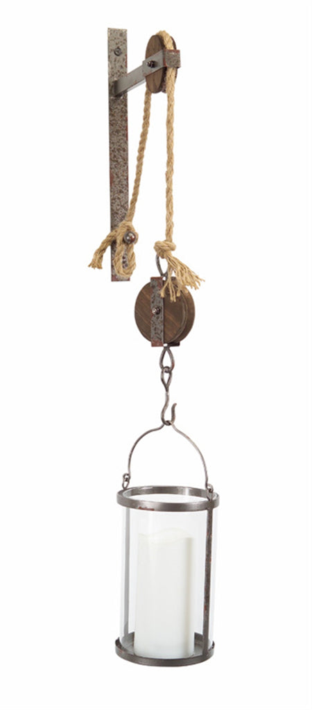 Pulley Mounted Canister - The Nifty Decor