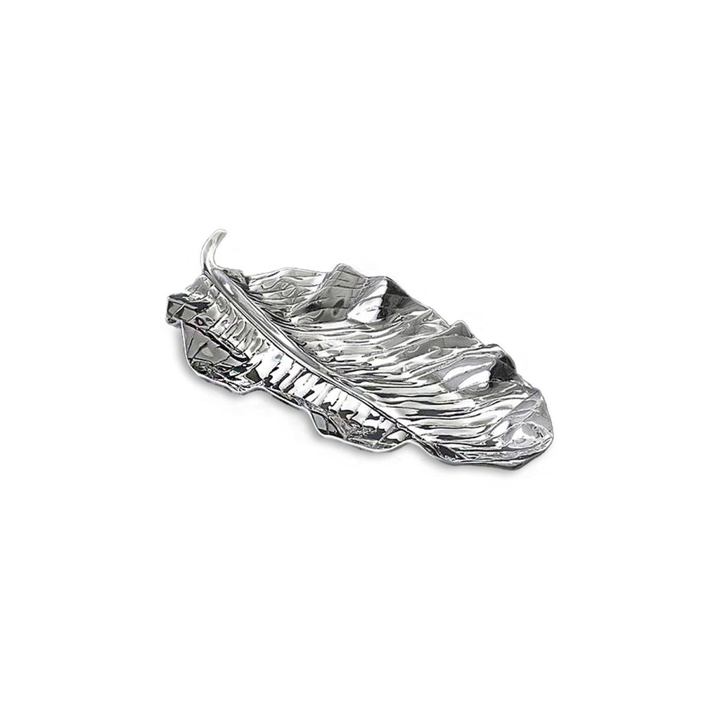 Zebra Leaf Large Platter - The Nifty Decor