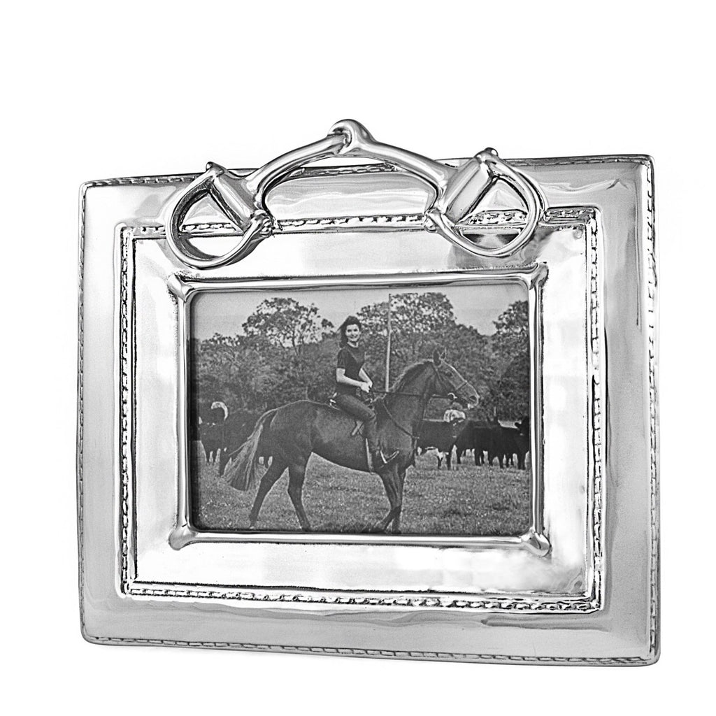 Western Equestrian Snaffle Bit 5 x 7 Frame - The Nifty Decor