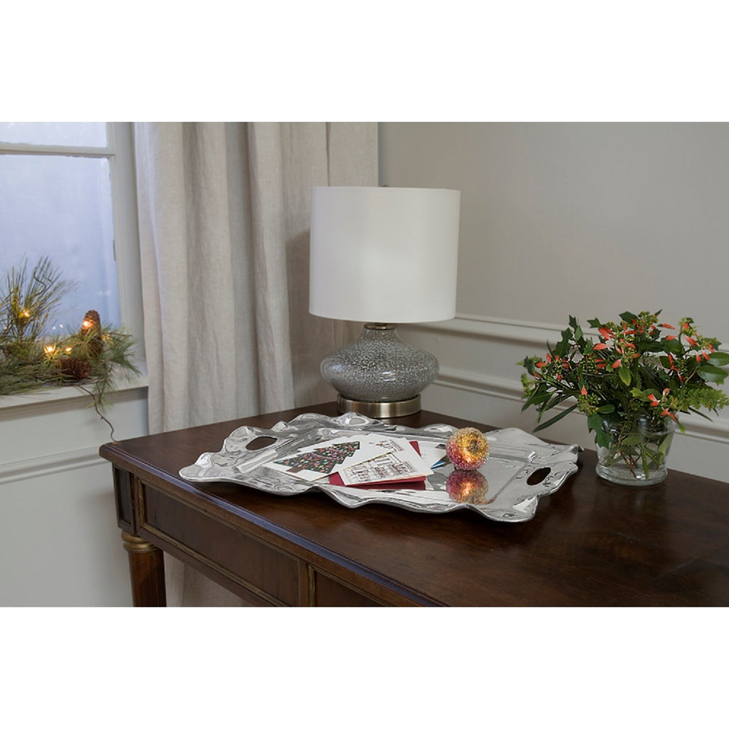Rebecca Large Rectangular Tray - Bombay Mercantile