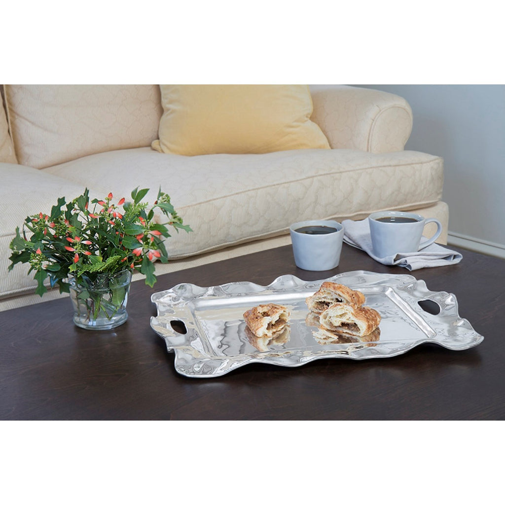 Rebecca Large Rectangular Tray - Bombay Mercantile