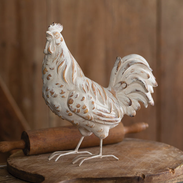 Farmhouse Tabletop Rooster - The Nifty Decor