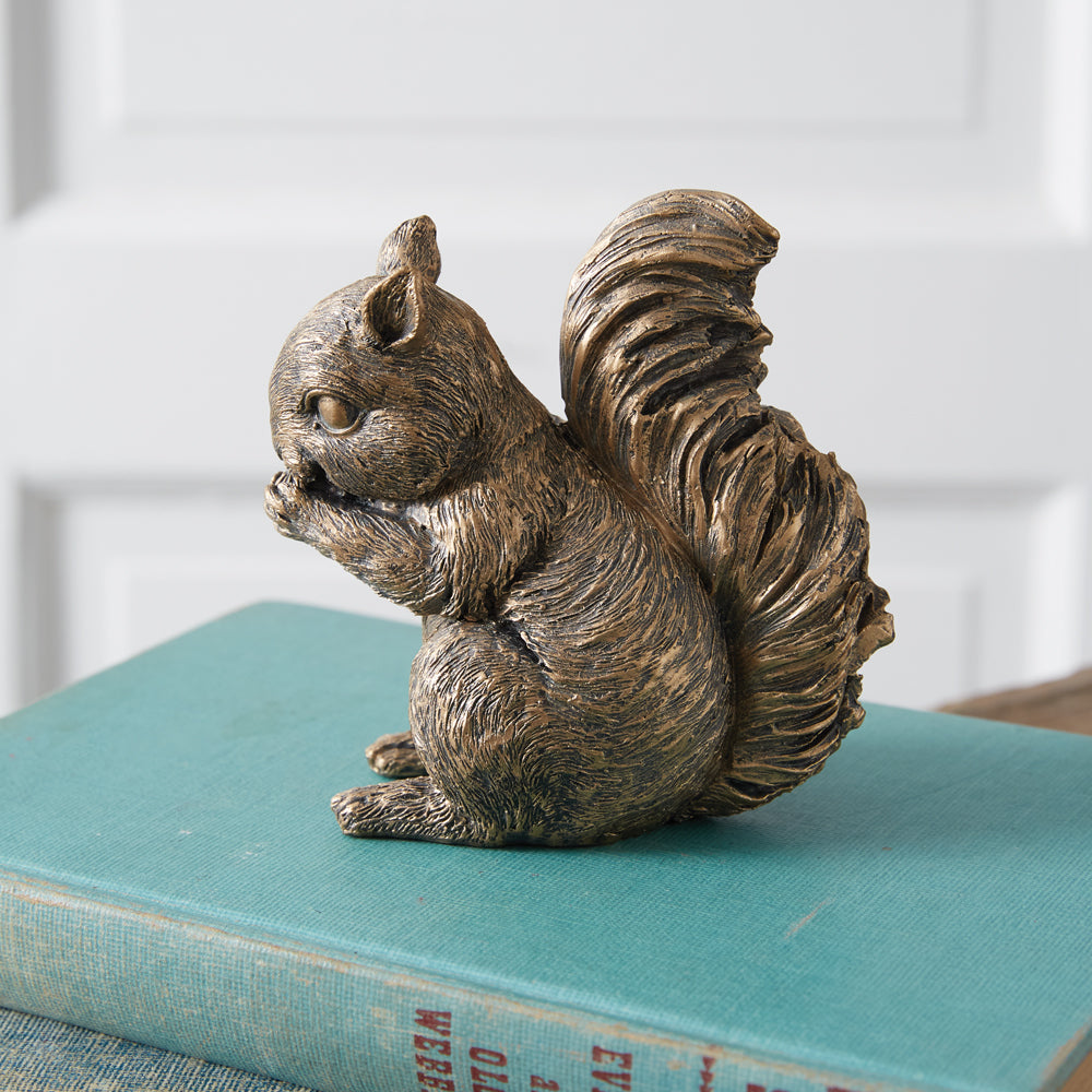 Tabletop Squirrel Figurine - Box of 4 - Bombay Mercantile