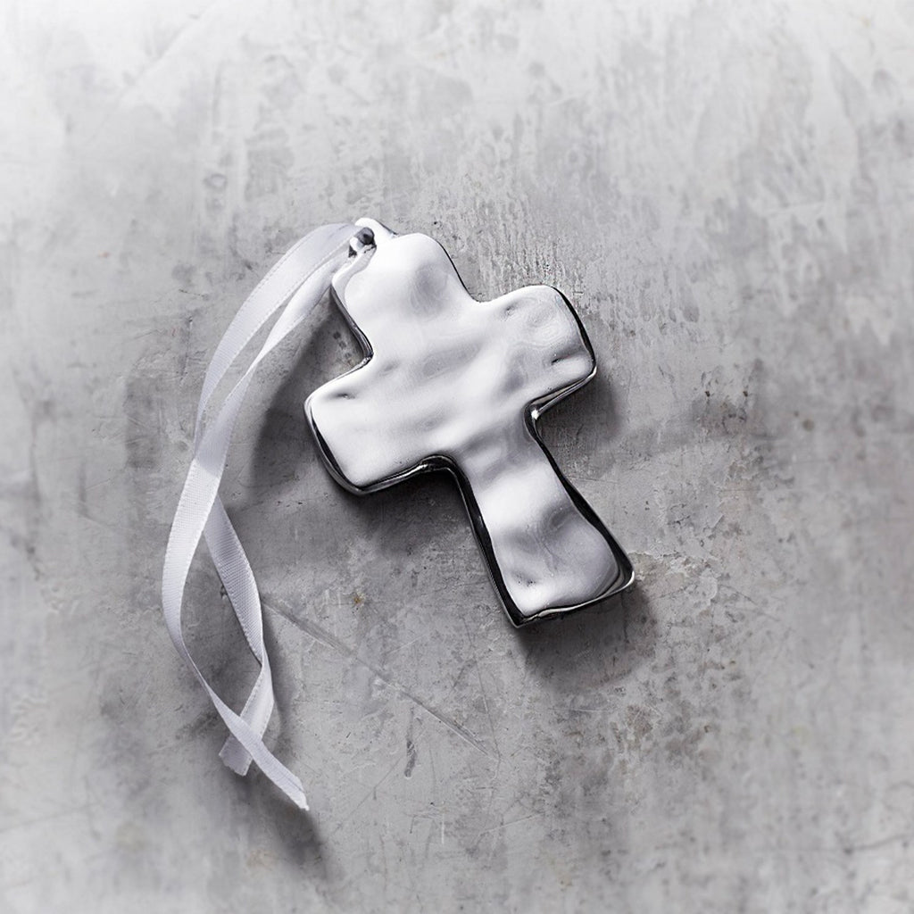 BABY Athens Cross Ornament - The Nifty Decor