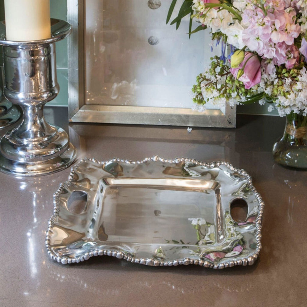 Kristi Small Square Tray - The Nifty Decor