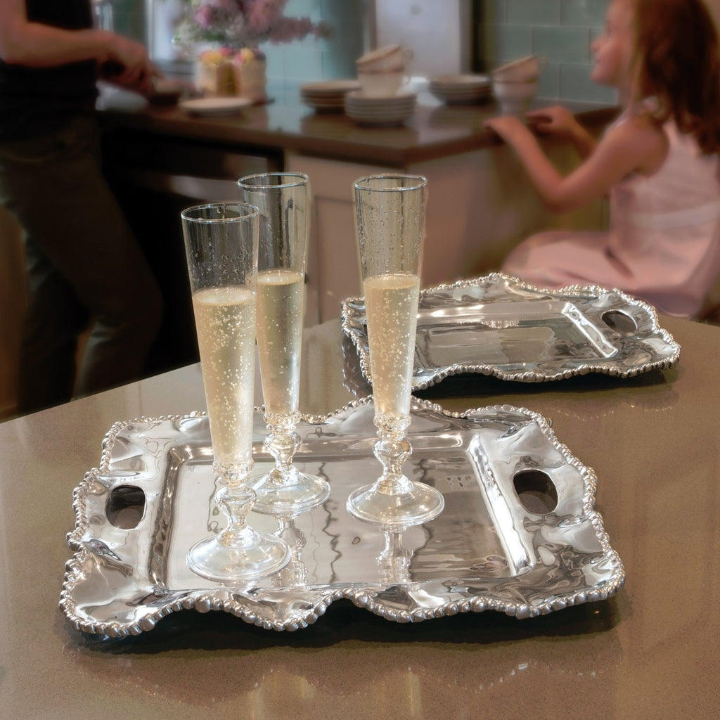 Kristi Small Square Tray - The Nifty Decor