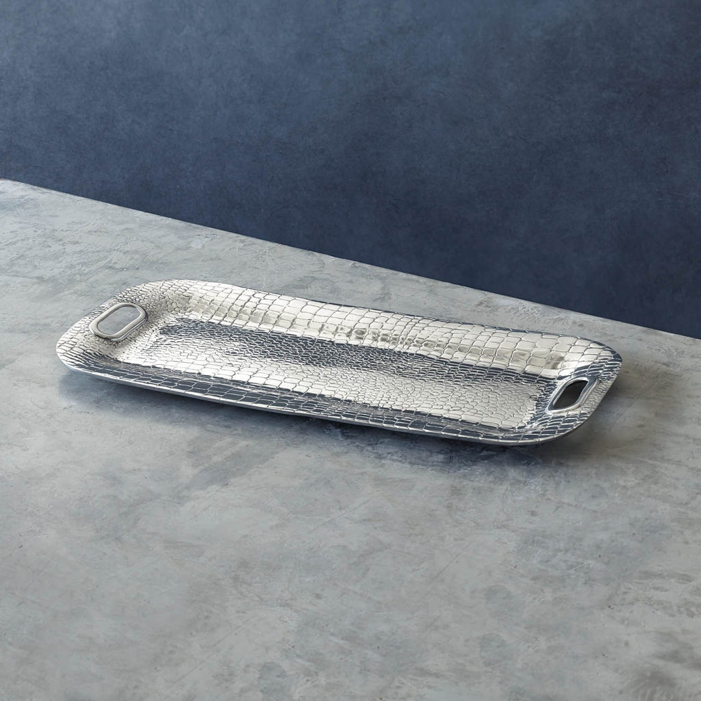 Croc Long Rectangular Tray - The Nifty Decor