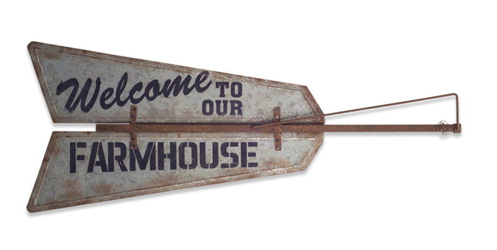 Welcome to our Farmhouse Wall Plaque - The Nifty Decor
