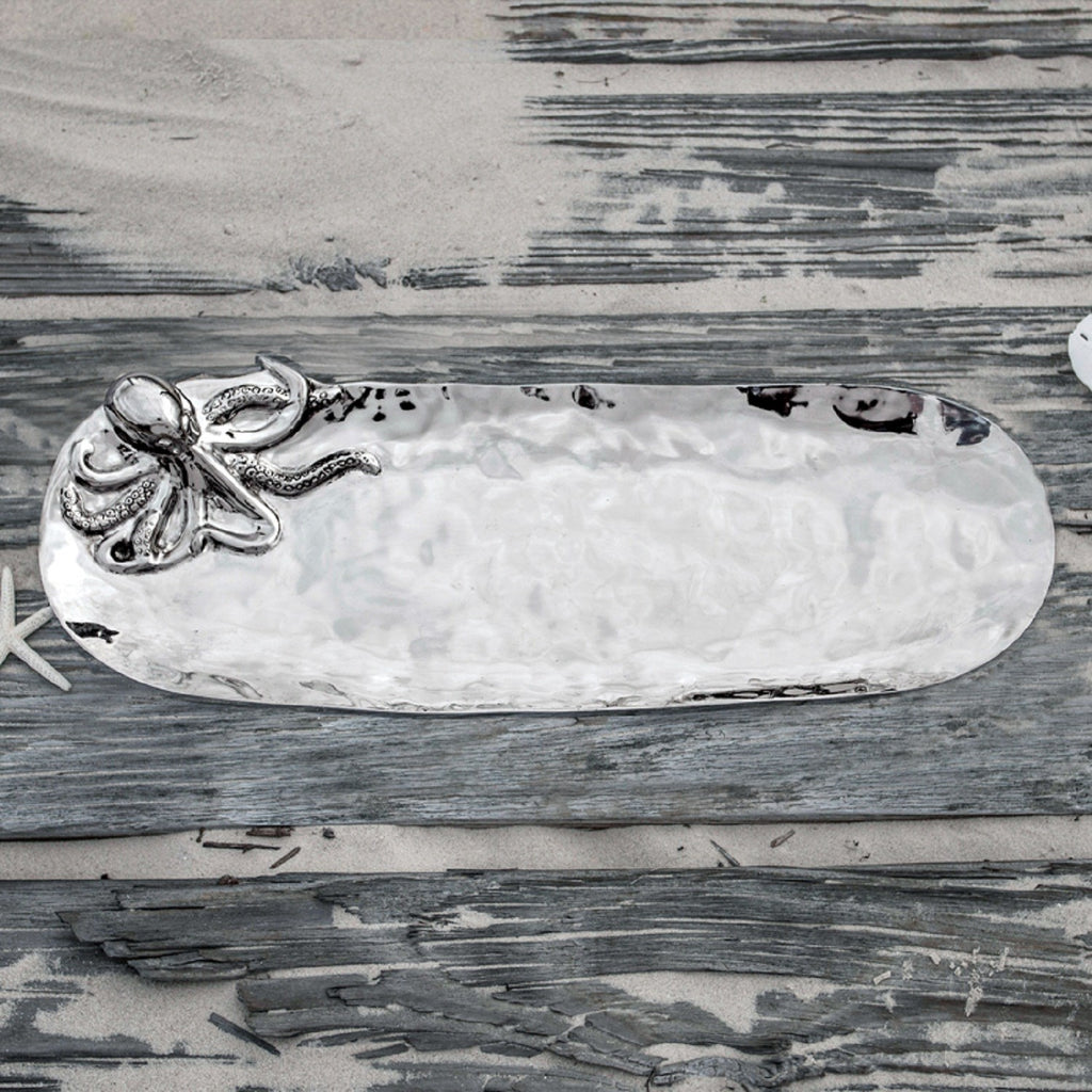 Octopus Oval Tray - The Nifty Decor