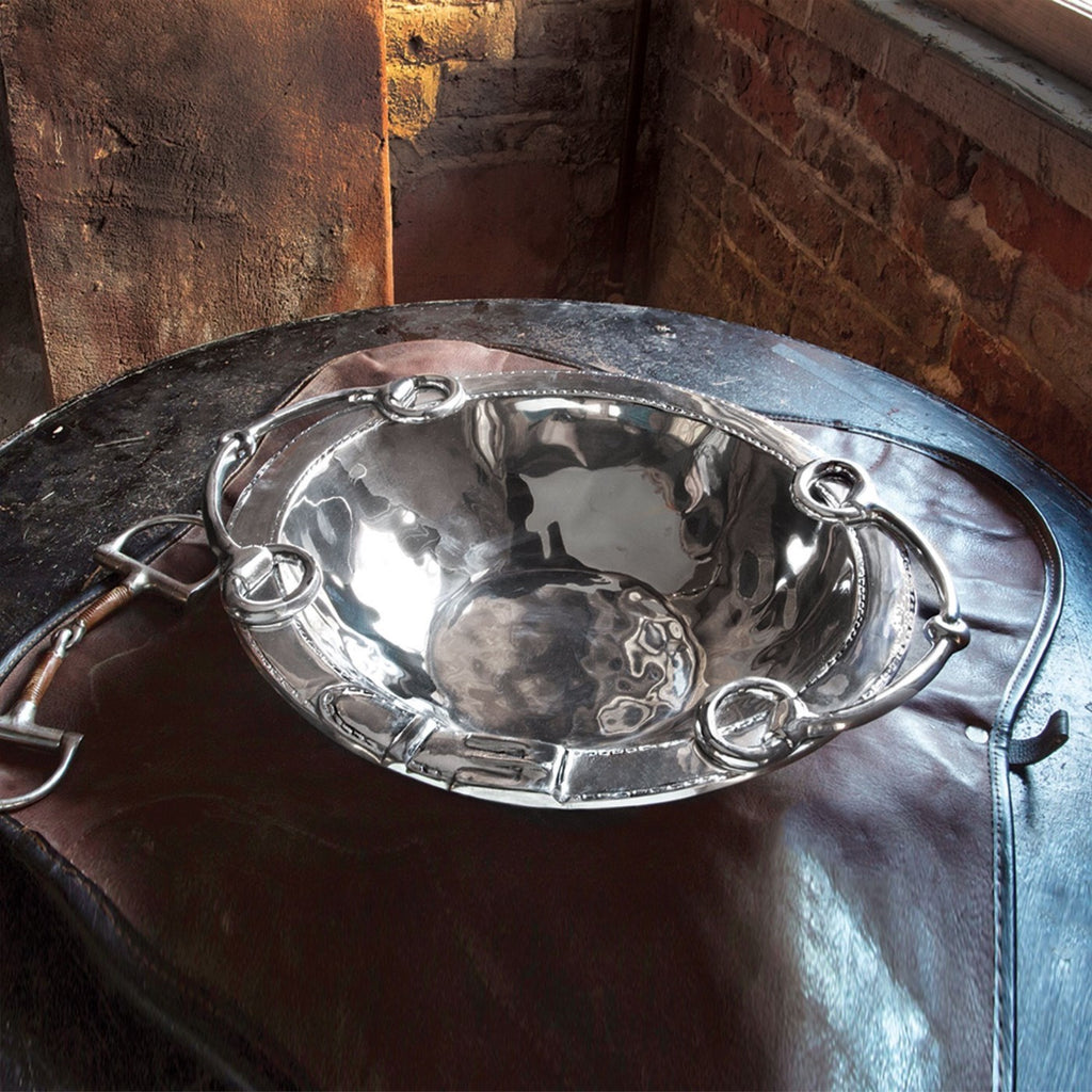 Equestrian Large Bowl with Handles - The Nifty Decor