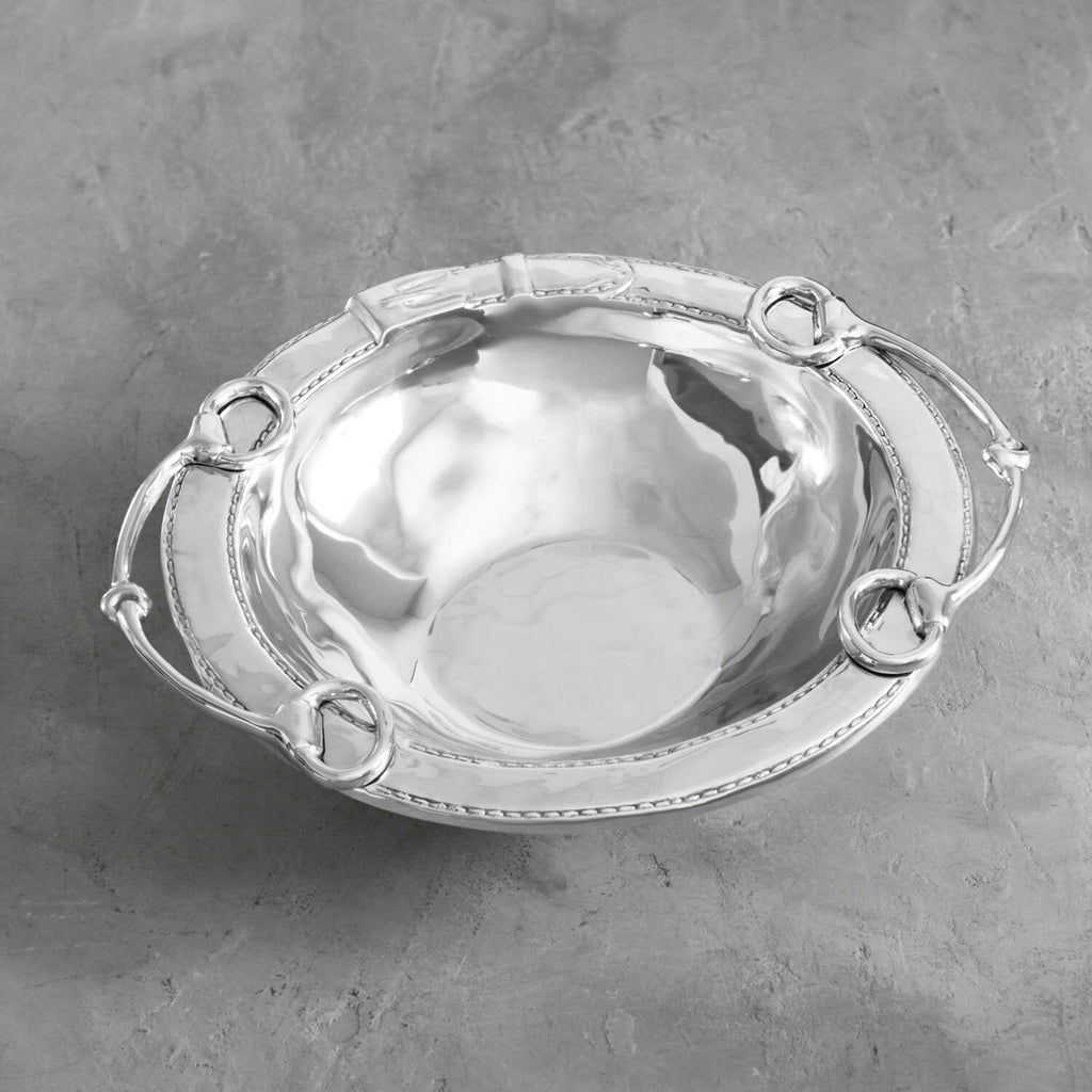 Equestrian Large Bowl with Handles - The Nifty Decor