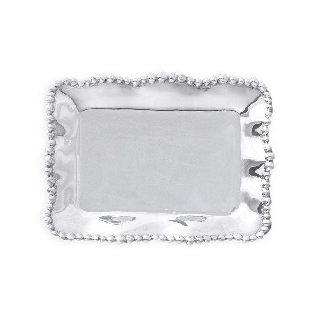Organic Pearl Rectangular Tray - The Nifty Decor