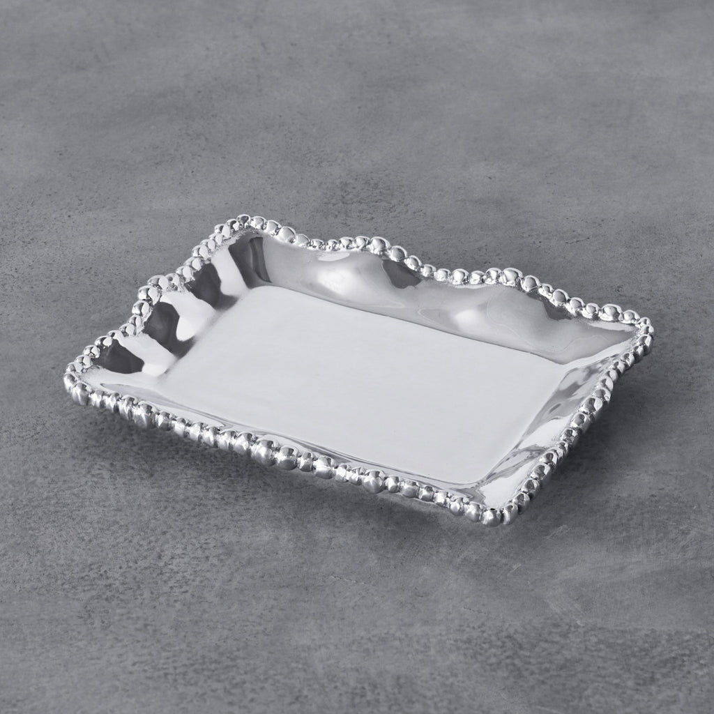 Organic Pearl Rectangular Tray - The Nifty Decor