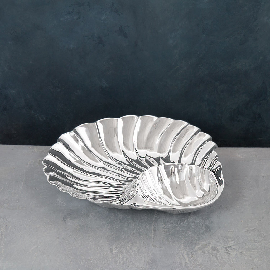 Shell Large Bowl with Dip - The Nifty Decor