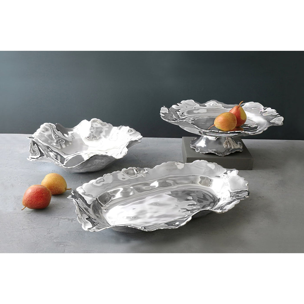 Vento Petal Medium Cake Plate - The Nifty Decor