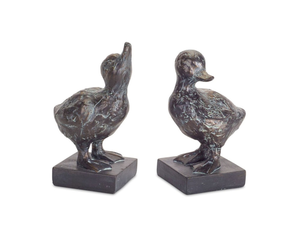 Brownish blue duck, Set of 6 - The Nifty Decor