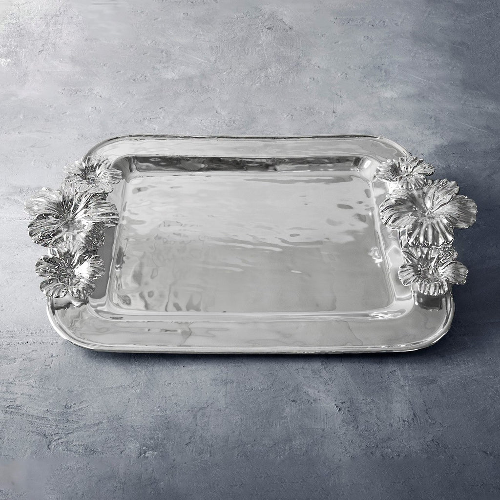 Hibiscus Extra Large Platter - The Nifty Decor