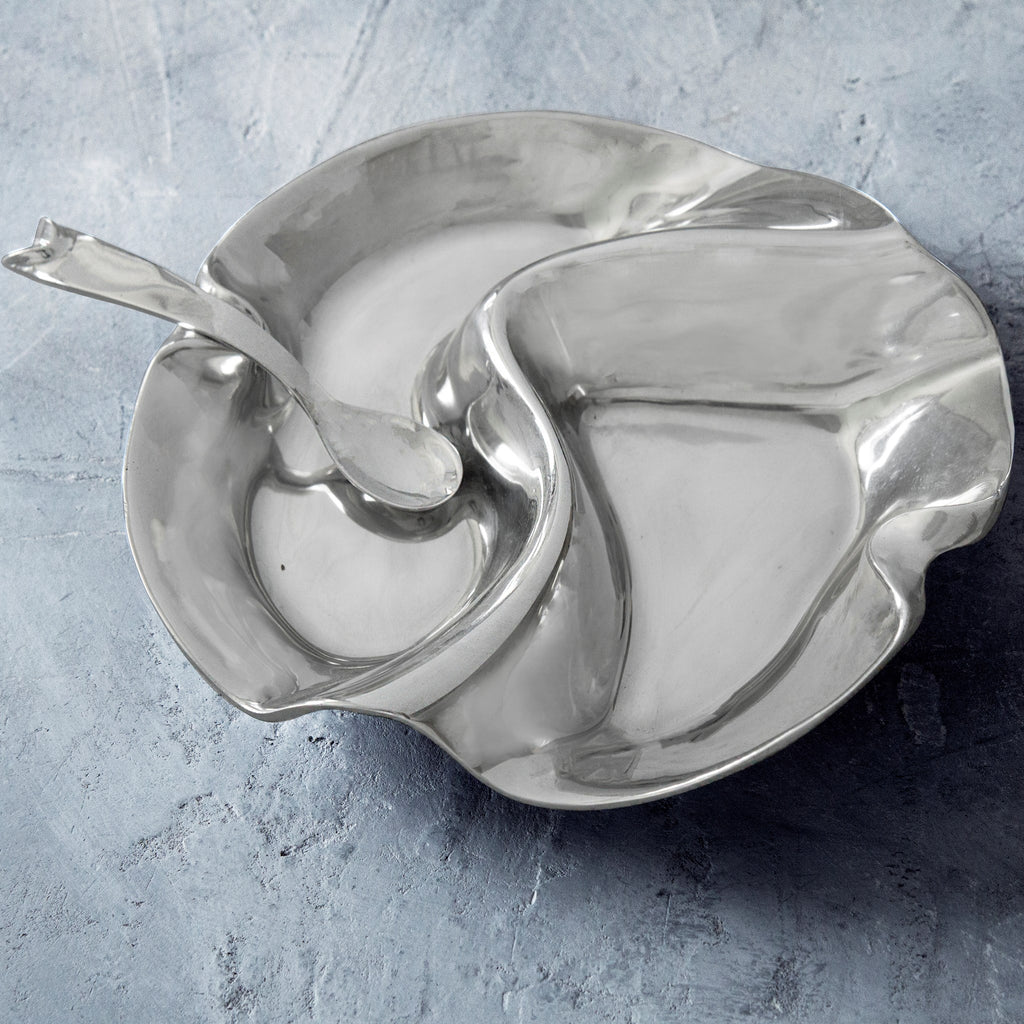 RETIRED Double Dip with Spoon - The Nifty Decor
