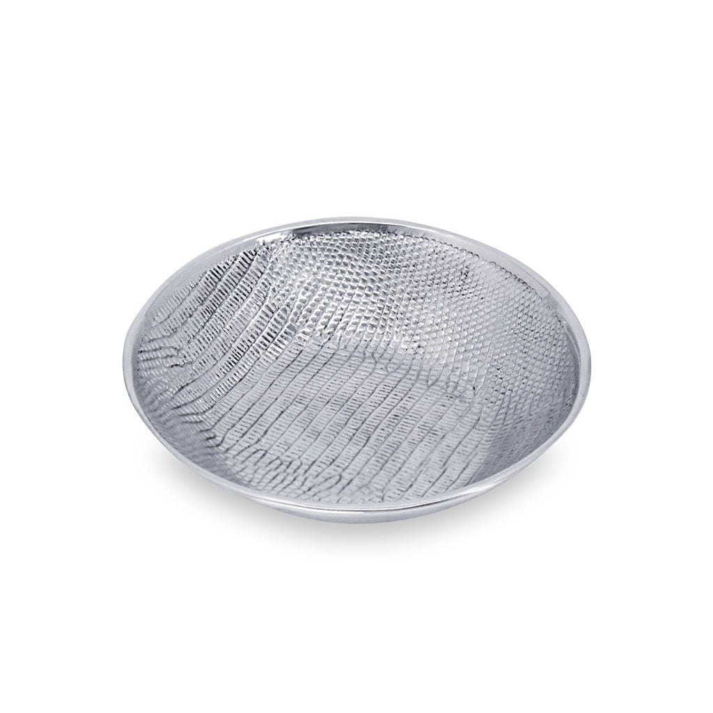 RETIRED Pieles Small Round Snakeskin Bowl - The Nifty Decor