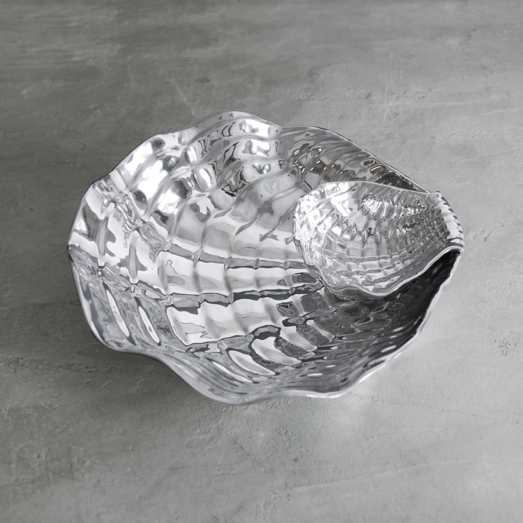 Shell Wavy Bowl with Dip - The Nifty Decor