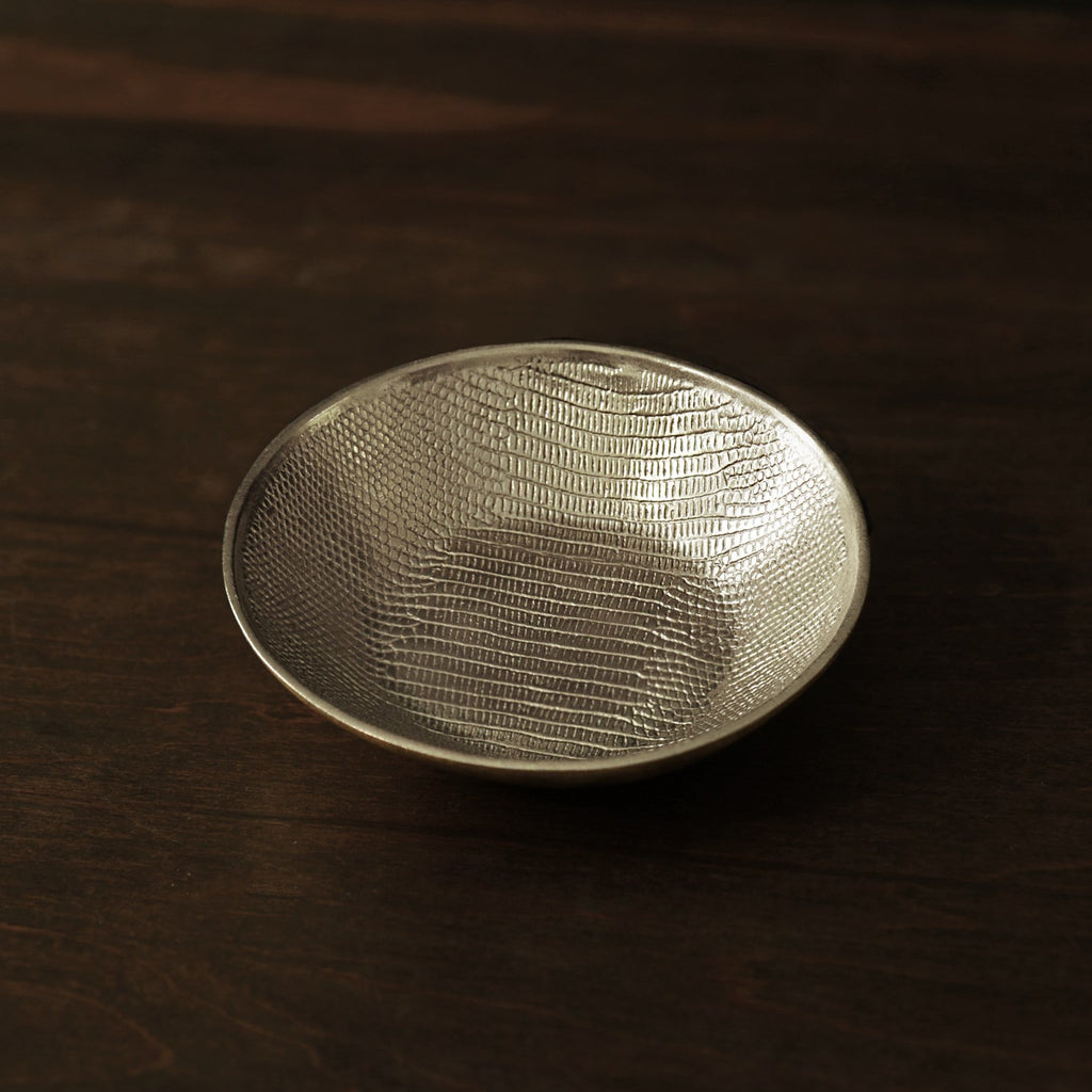 Sierra Modern Python Small Round Bowl - The Nifty Decor