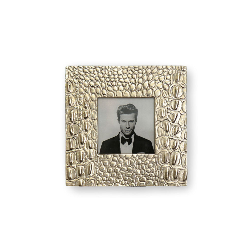 Croc 3 x 3 Frame (Gold) - The Nifty Decor