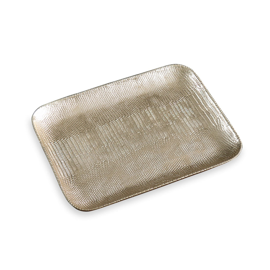 Modern Python Tray (Gold) - The Nifty Decor