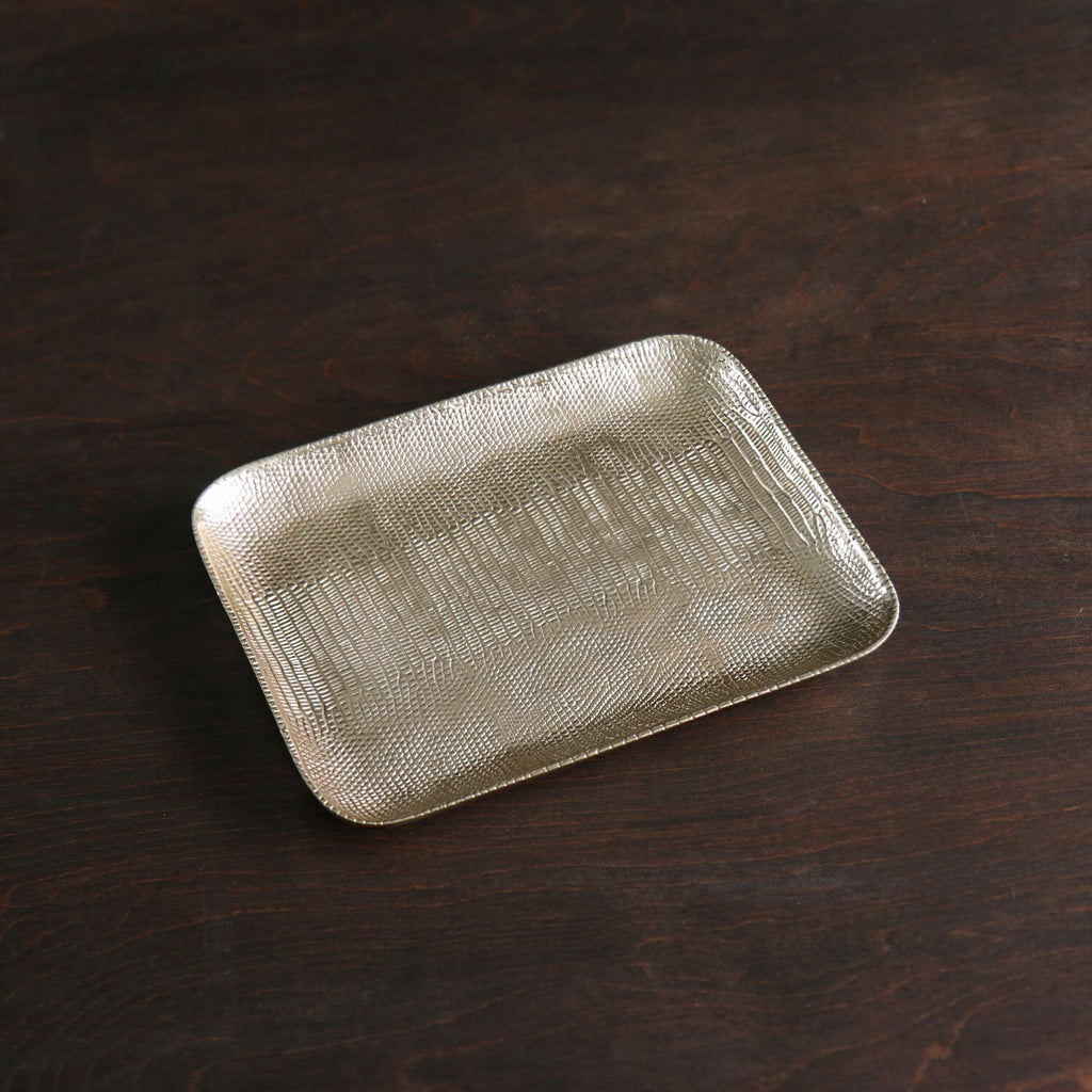 Modern Python Tray (Gold) - The Nifty Decor
