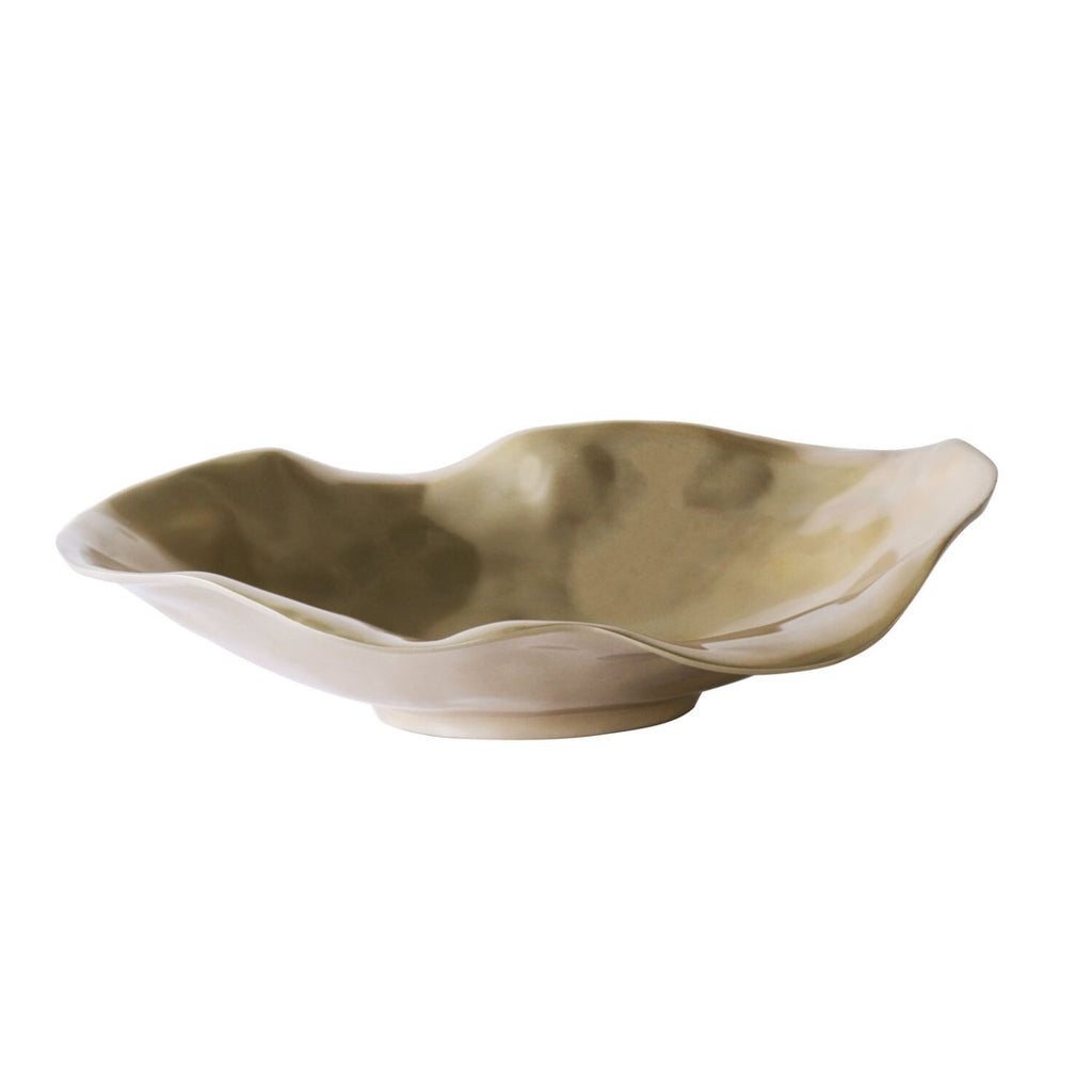 Maia Medium Oval Bowl (Gold) - The Nifty Decor