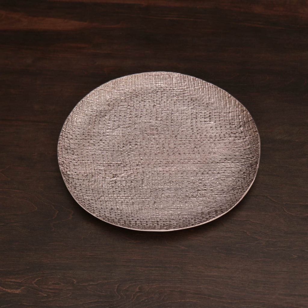 Tela Large Round Platter (Rose Gold) - The Nifty Decor