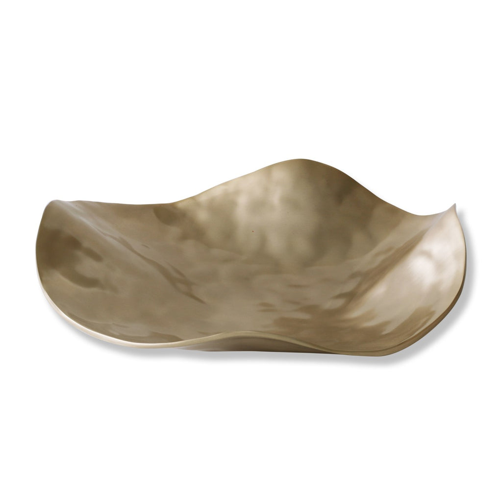 Vento Volare Large Bowl (Gold) - The Nifty Decor