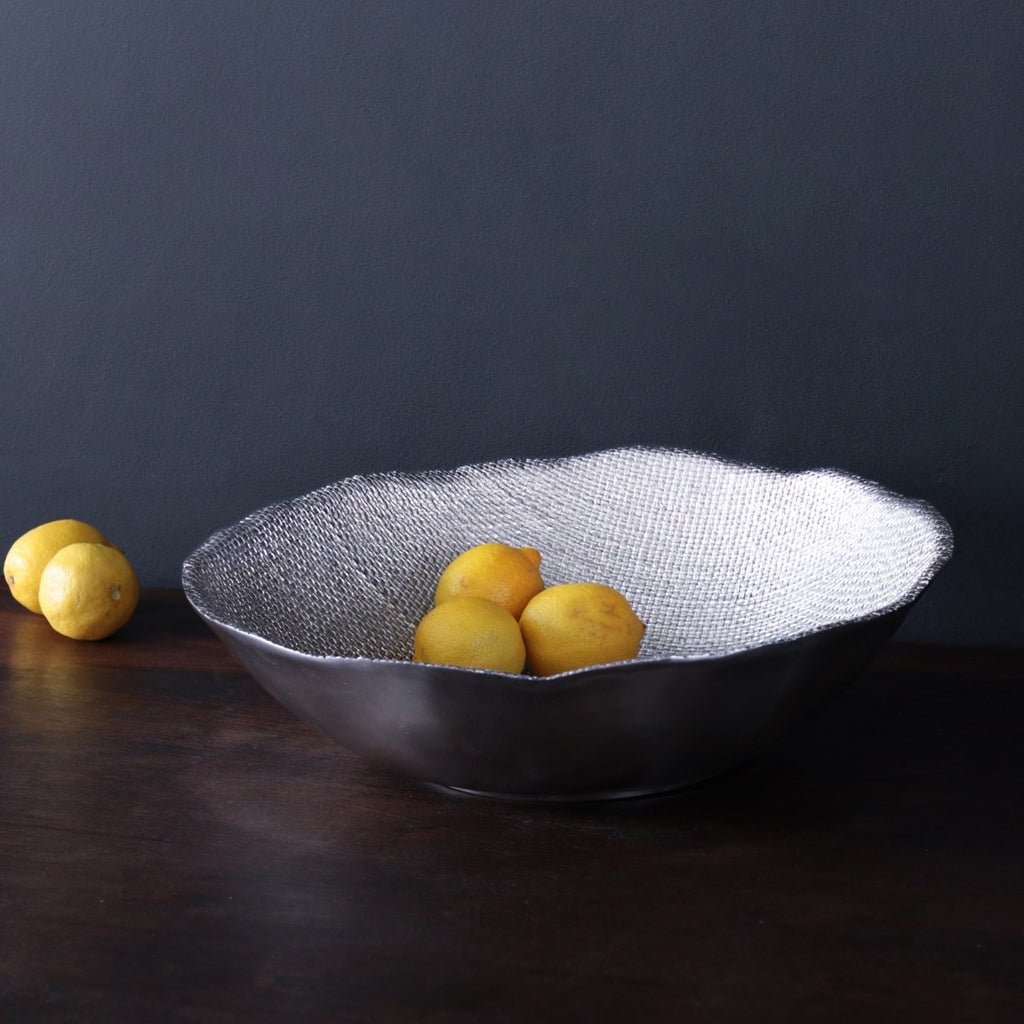 Chelsea Extra Large Bowl (Gunmetal) - The Nifty Decor