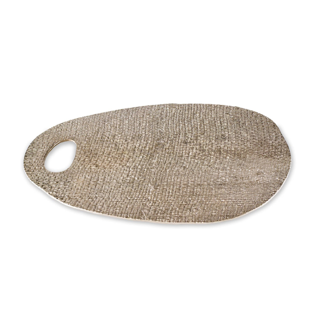 Plano Long Oval Platter (Gold) - The Nifty Decor